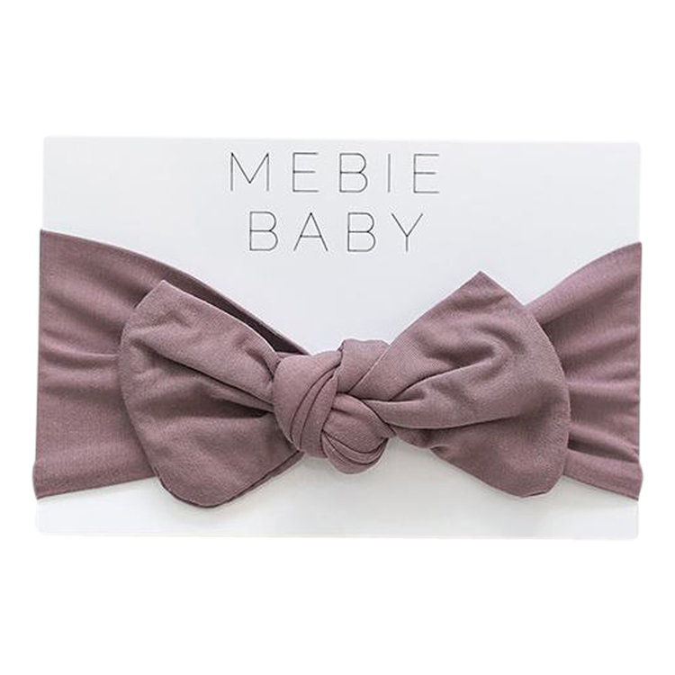 Mebie Baby Bandeau Noué Prune Fille Mebie Baby