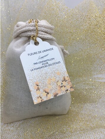 L'Enfantillon Sachet de Lavande - Partenariat Fondation des étoiles