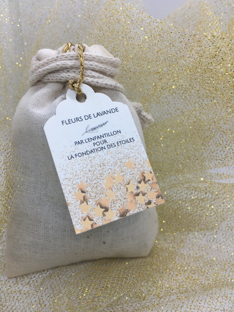 L'Enfantillon Sachet de Lavande - Partenariat Fondation des étoiles