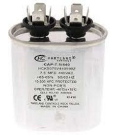 DiversiTech 7.5 MFD 370/440V OVAL RUN CAPACITOR