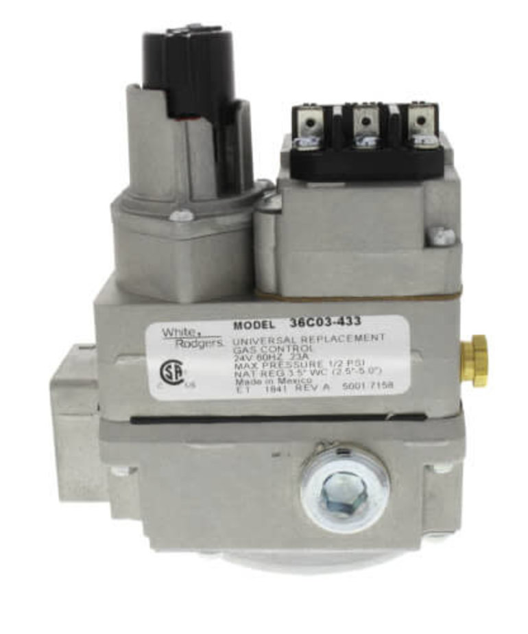 DiversiTech 24v 3/4" X 3/4" Standing Pilot Combo Gas Valve