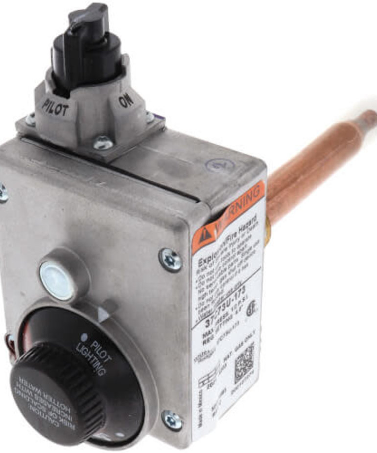 DiversiTech Gas Water Heater Control (Nat Gas) FPT; 3/4" x 1-1/4" shank; 4-1/2" insertion bulb
