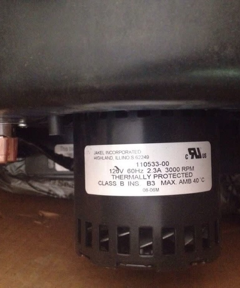 DiversiTech 265-41605-00 Water Heater Boxed Jakel Blower Assembly