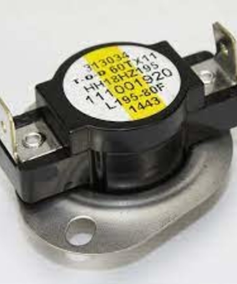 DiversiTech L195-80F Rollout Switch (195°Open 115°Close)