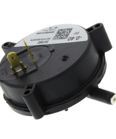 DiversiTech Pressure Switch 0.40 Inch Water Column On Fall Single Pole Normally Open for Natural Gas Furnace