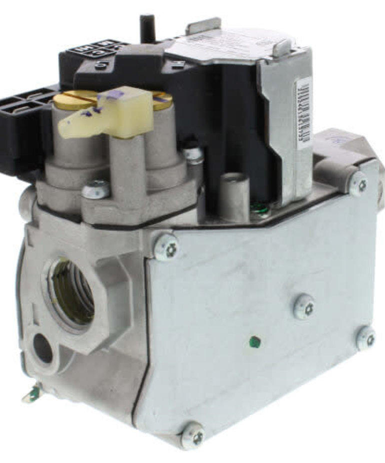 White-Rodgers 1/2" x 1/2" 24V 2-STAGE SLOW OPEN NON-PILOTED INTERM IGNITION GAS VALVE W/LP KIT