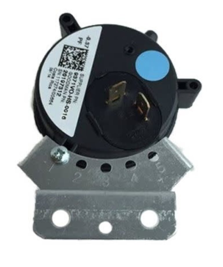 DiversiTech Air Pressure Switch -0.37 I.W.C. (Blue Dot)