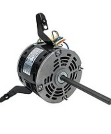 DiversiTech B1340021S Direct Drive HVAC Blower Motor With Bracket1/3 HP 115V 1075 RPM Flex Mount for Carrier HB41TQ113 Goodman Janitrol 43785