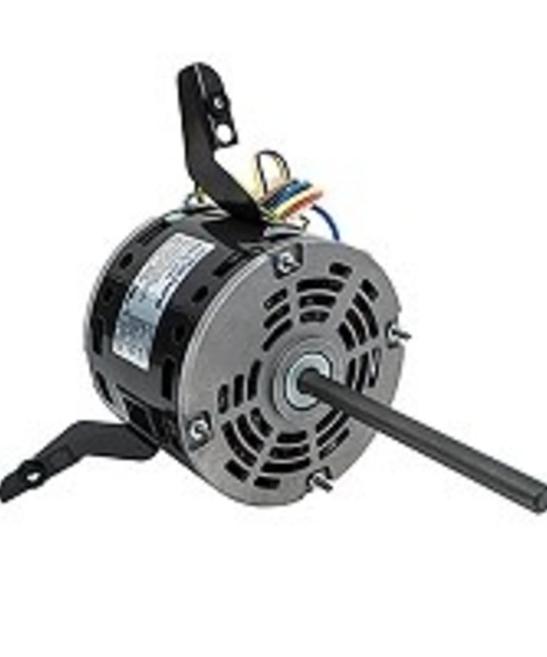 NBK B1340021S Direct Drive HVAC Blower Motor With Bracket1/3 HP 115V 1075 RPM Flex Mount for Carrier HB41TQ113 Goodman Janitrol 43785