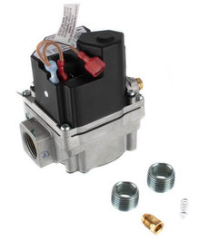 DiversiTech 24v 3/4" X 3/4" Universal Combination Straight Thru Gas Valve For Intermittent Pilot