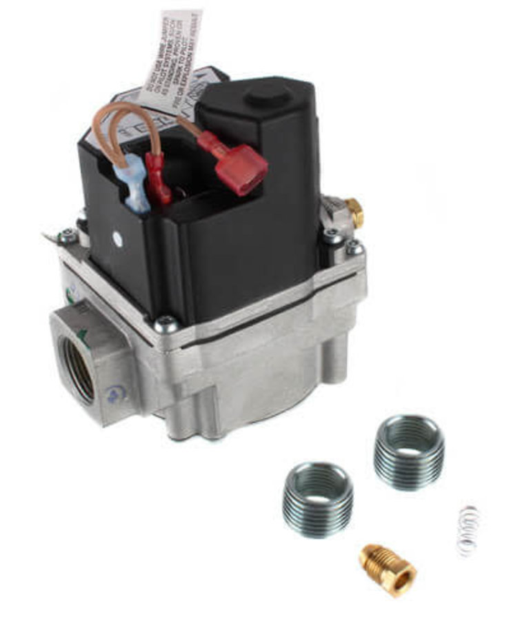 DiversiTech 24v 3/4" X 3/4" Universal Combination Straight Thru Gas Valve For Intermittent Pilot