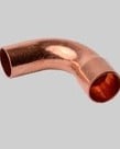 3/4 x 3/4 Copper FTGxC 90 Long Radius Elbow