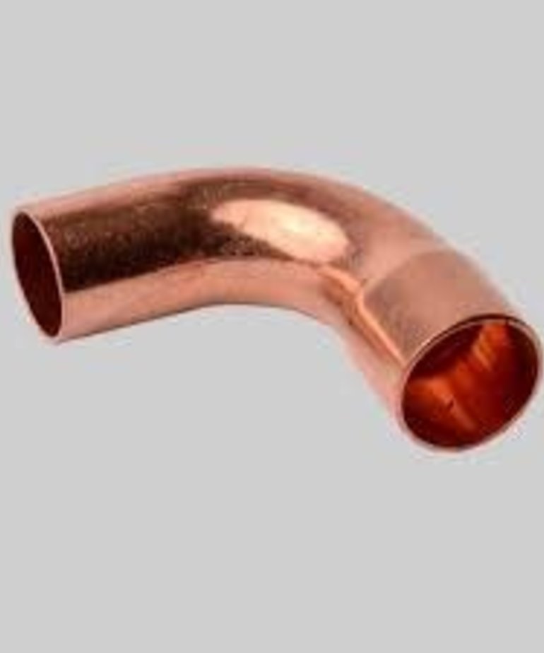 3/4 x 3/4 Copper FTGxC 90 Long Radius Elbow