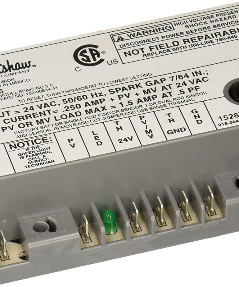 DiversiTech Universal Intermittent Pilot Lockout Ignition Module Sp845