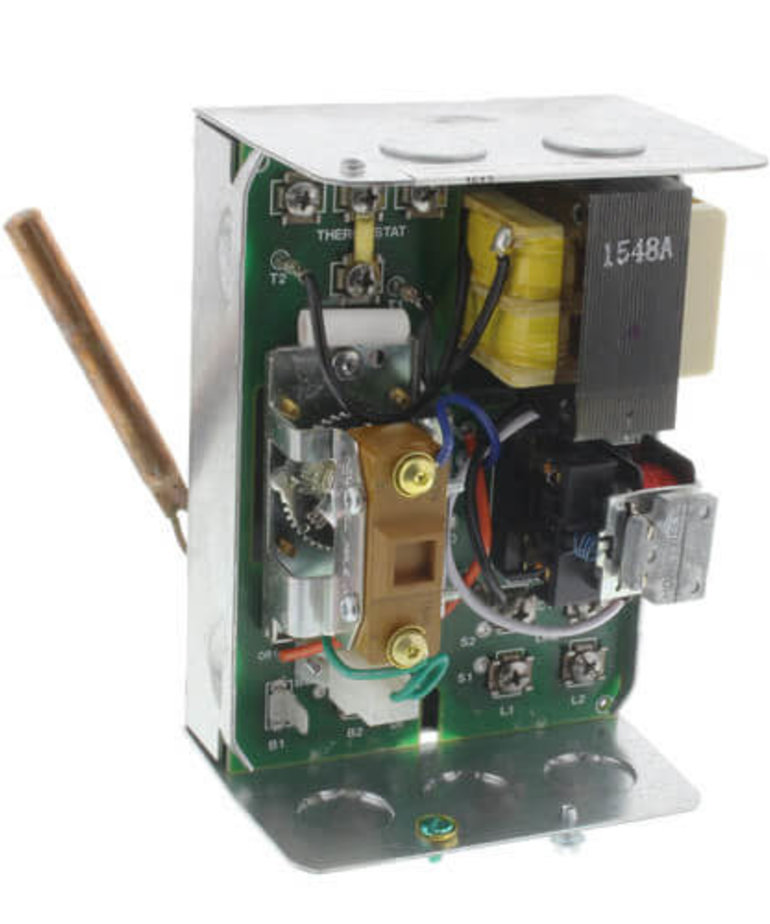 Resideo / Honeywell AQUASTAT RELAY W/40VA TRANS & MOLEX PLUG FOR USE W/VENT DAMPER; 180-240F