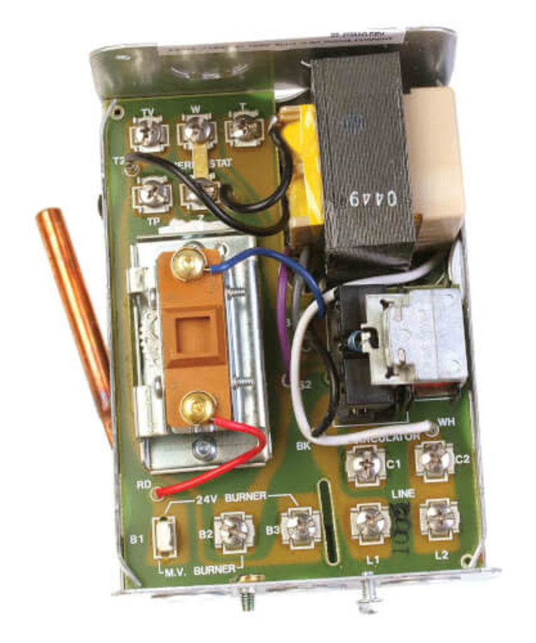 DiversiTech 24V/MV AQUASTAT RELAY-NO VENT DAMPER