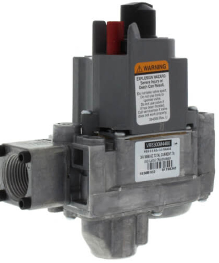 DiversiTech HONVR8300M4406 24v Standing Pilot Gas Valve, Includes LP Kit & Two 3/4" X 1/2" Reducer Bushings