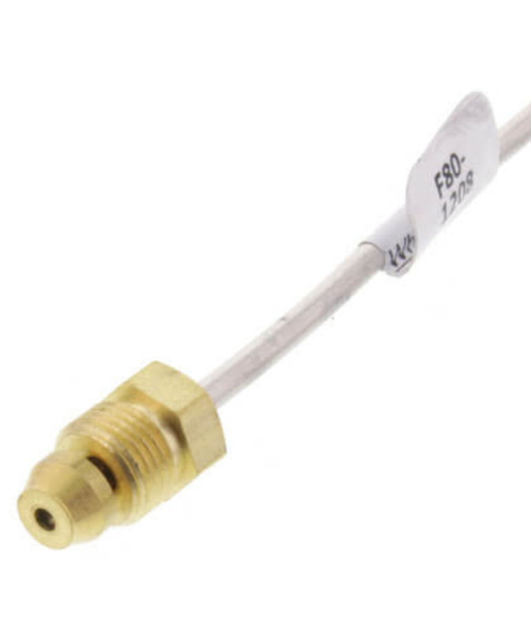 DiversiTech Tube Alum 1/8" O.D. x22-3/4" W/Fittings Pilot Tubing, With Compression Fittings, 1/8" O.D., Aluminum X 22 3/4" Long