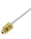 DiversiTech Tube Alum 1/8" O.D. x22-3/4" W/Fittings Pilot Tubing, With Compression Fittings, 1/8" O.D., Aluminum X 22 3/4" Long