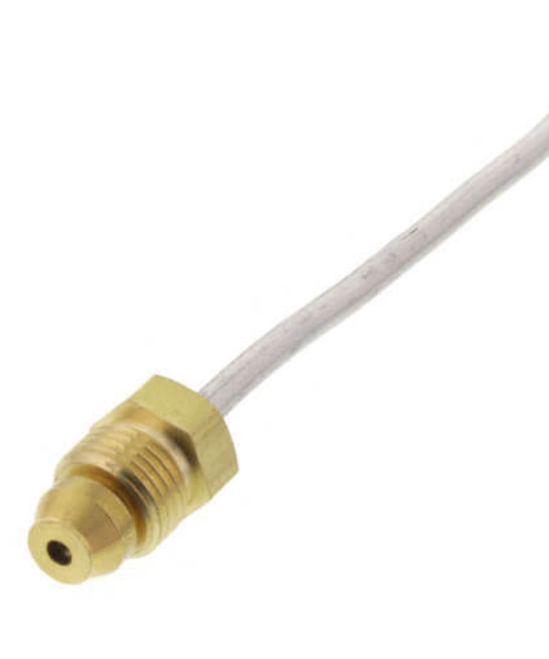DiversiTech Tube Alum 1/8" O.D. x22-3/4" W/Fittings Pilot Tubing, With Compression Fittings, 1/8" O.D., Aluminum X 22 3/4" Long