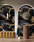 Evercraft Cabinetry 24x48 9mm Porcelain Tiles Scorpio Black