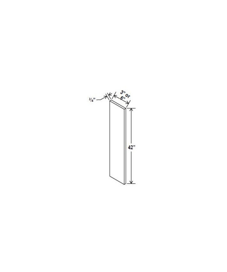 Evercraft Cabinetry Shaker Navy Blue - Filler