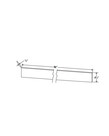 Evercraft Cabinetry Navy Blue Toe Kick 4-3/8" x 96"