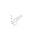 Evercraft Cabinetry Shaker Navy Blue - Cove Crown Moulding