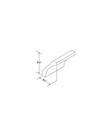 Evercraft Cabinetry Shaker White Crown Molding Cove 4-1/2" x 96"