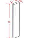 Evercraft Cabinetry Wall Filler - 3"x96"