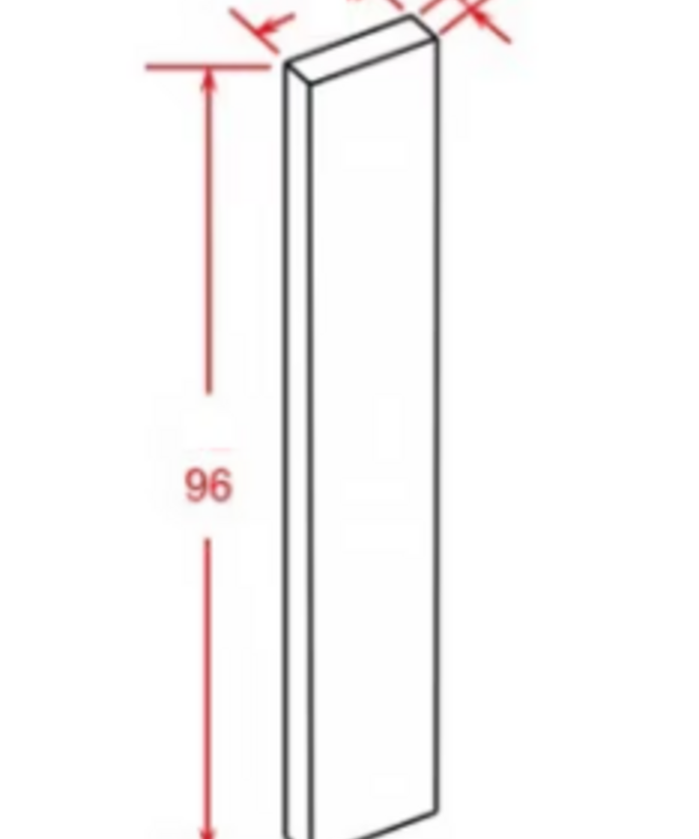 Evercraft Cabinetry Wall Filler - 3"x96"
