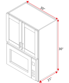 Evercraft Cabinetry Wall Cabinet WM303021