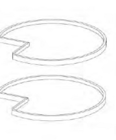 Evercraft Cabinetry Wood Tray Fit Erb33/Erb36