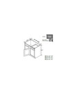 Evercraft Cabinetry Charleston White - Blind Base Corner Cabinet - 33"W X 34-1/2"H X 24"D -1D, 1Drw, 1S<br />
*Install Range 36" Min., 39" Max; Specify Left-Hinge Or Right Hinge Assem-