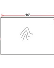 Evercraft Cabinetry Charleston White Skin Panel 96H x 36W