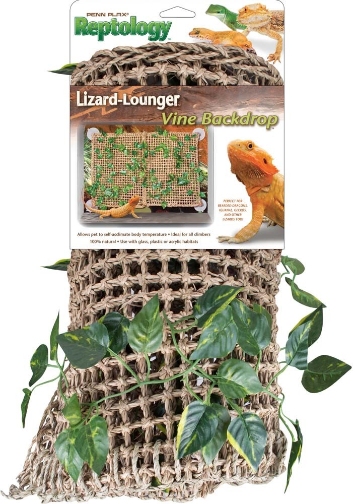 Penn-Plax Inc Penn Plax lizard lounger with vines