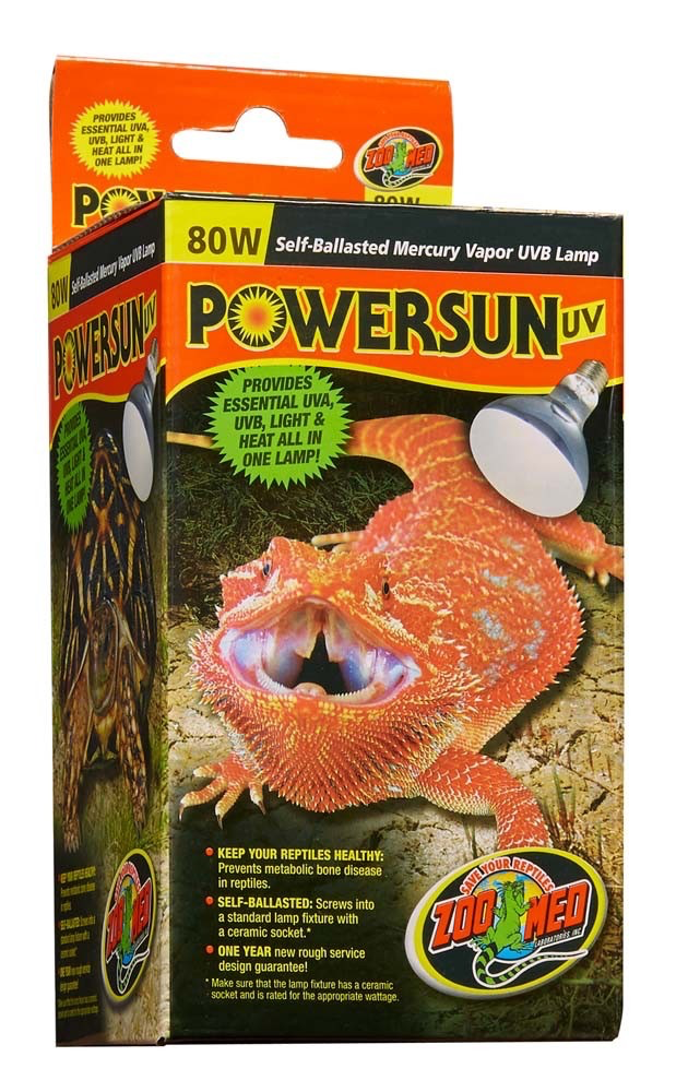 Zoo Med Labs Inc Zoo Med Labs powersun uvb bulb 80w