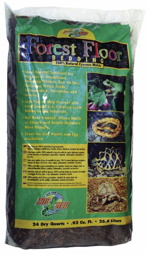 Zoo Med Labs Inc Zoo Med Labs cypress mulch forest floor 24 qt