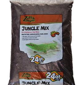 Zilla jungle mix bedding 24qt