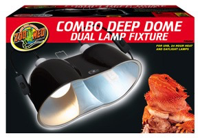 Zoo Med Labs Inc Zoo Med Labs combo deep dome lamp fixture