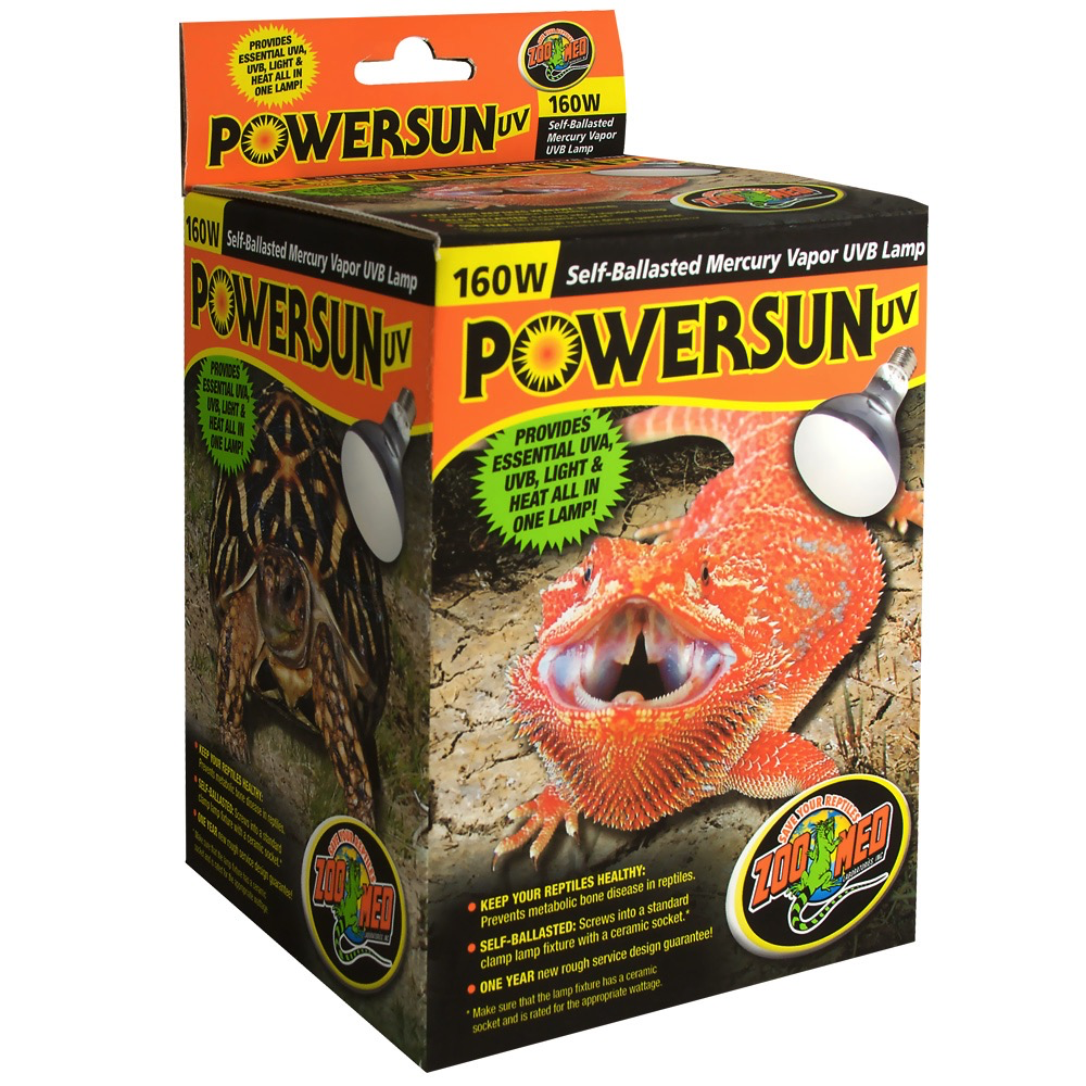 Zoo Med Labs Inc Zoo Med Labs powersun uvb bulb 160w