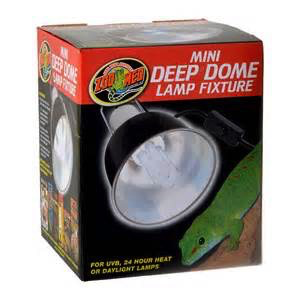 Zoo Med Labs Inc Zoo Med Labs mini deep dome lamp fixture