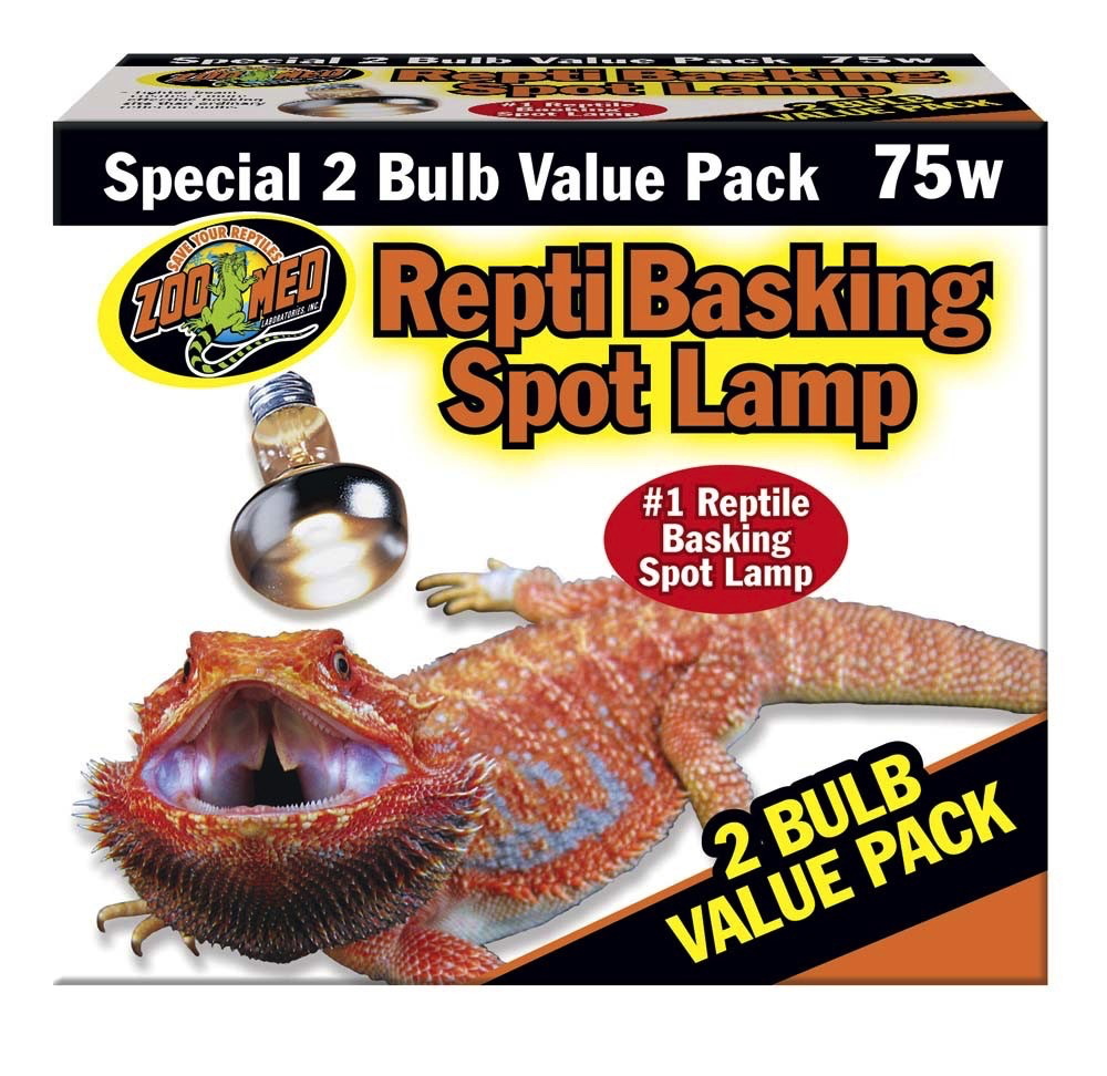 Zoo Med Labs Inc Zoo Med Labs basking spot bulb 75w 2pk