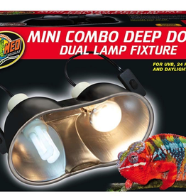 Zoo Med Labs Inc Zoo Med Labs mini deep dome combo fixture