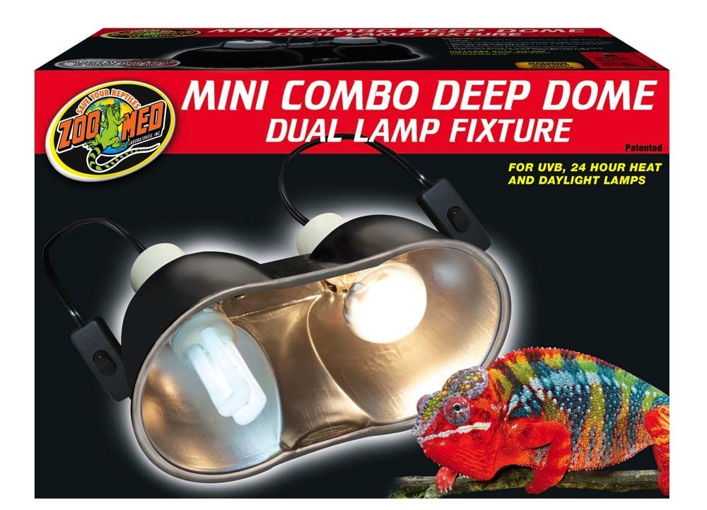 Zoo Med Labs Inc Zoo Med Labs mini deep dome combo fixture