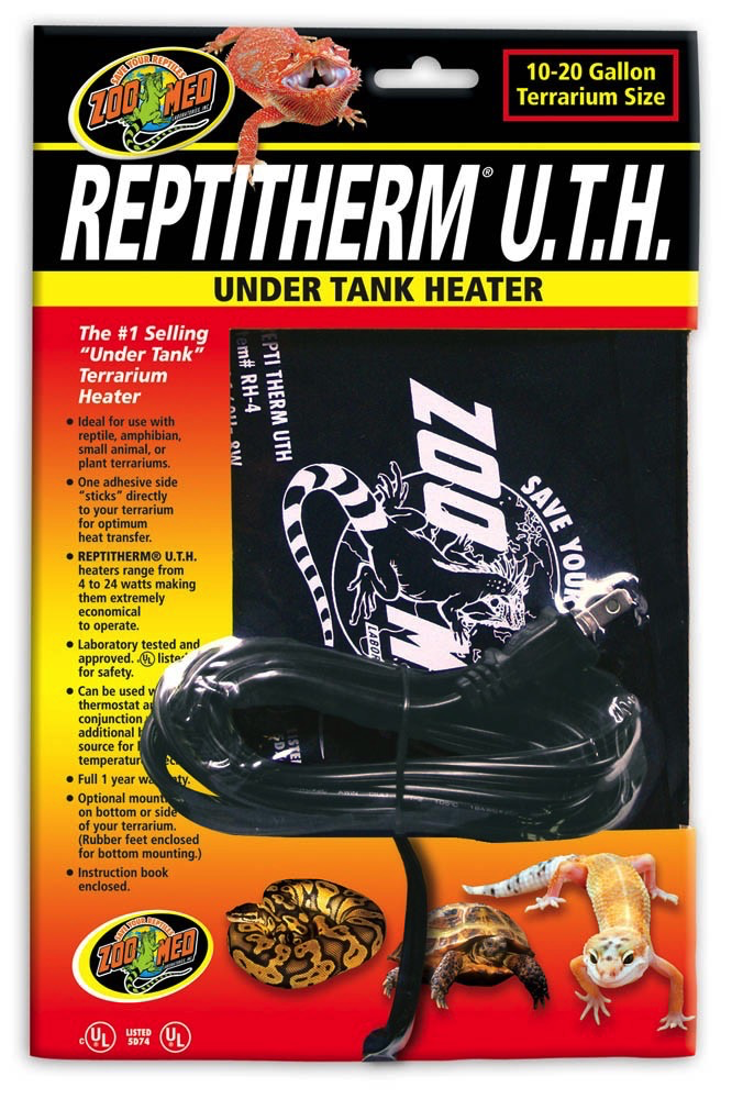 Zoo Med Labs Inc Zoo Med Labs reptitherm uth 10-20 gal