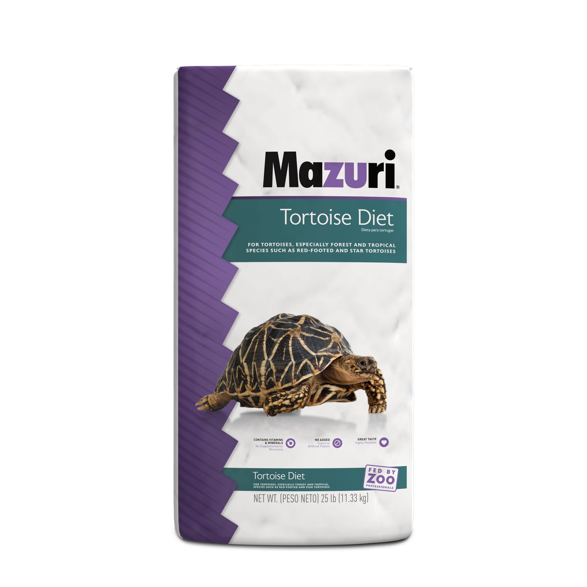 Mazuri Mazuri tortoise diet 25lbs