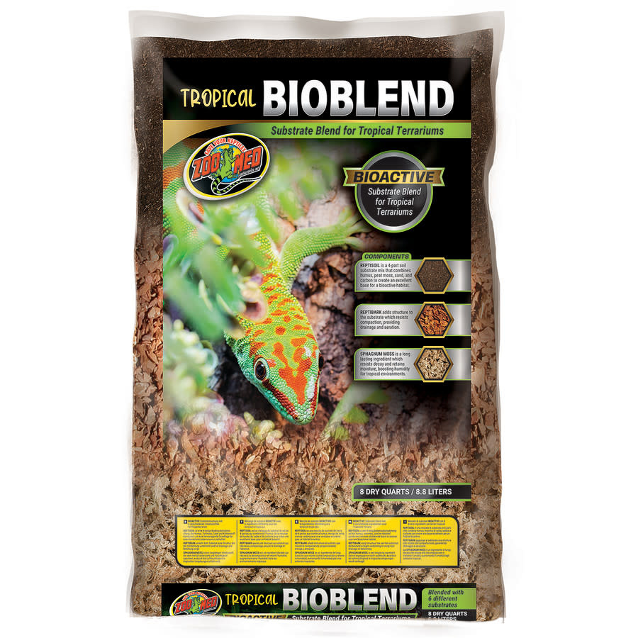 Zoo Med Labs Inc Zoo Med Labs bioactive tropical bioblend 8qt