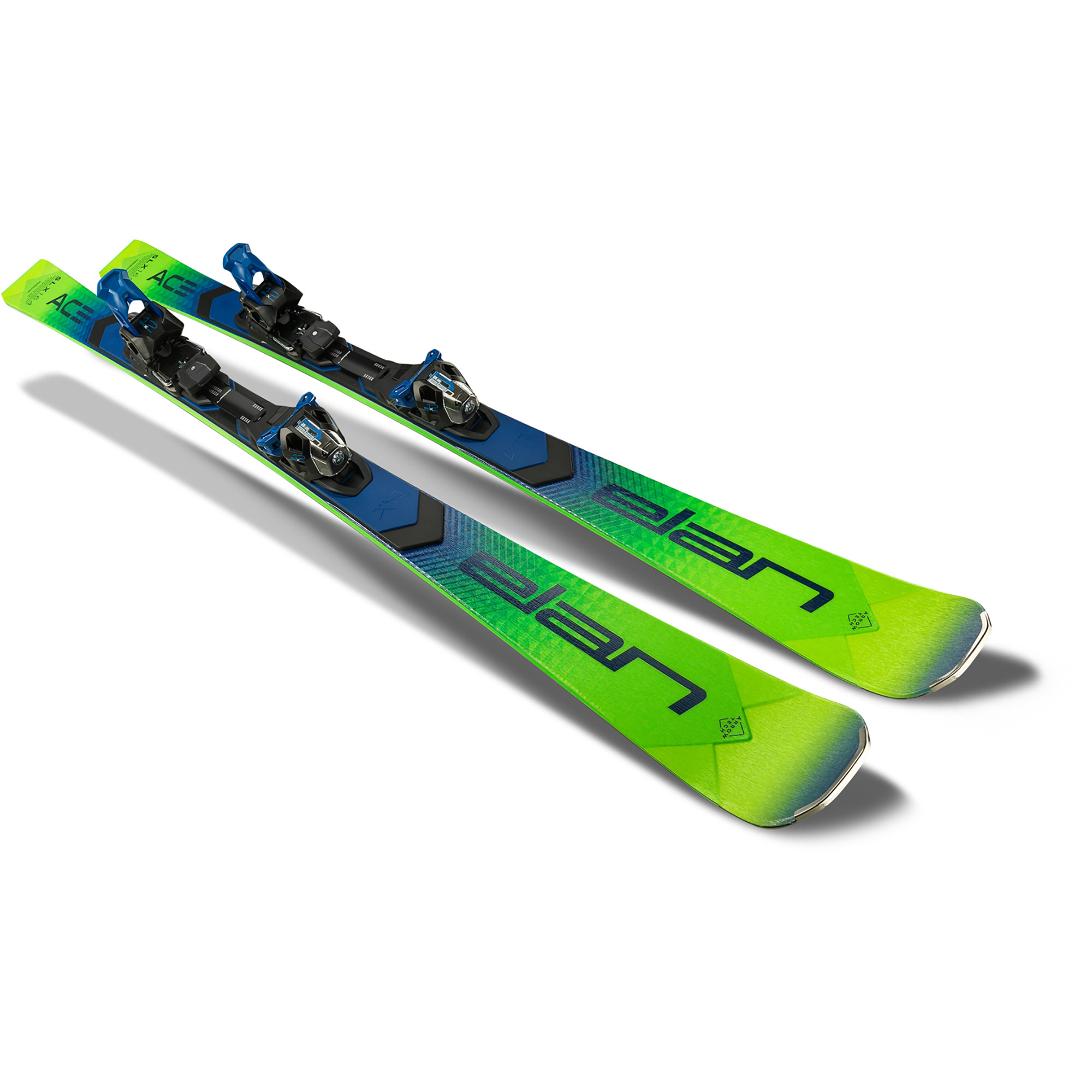 Elan SLX Fusion X Skis + EMX 12.0 Bindings - Ski Town