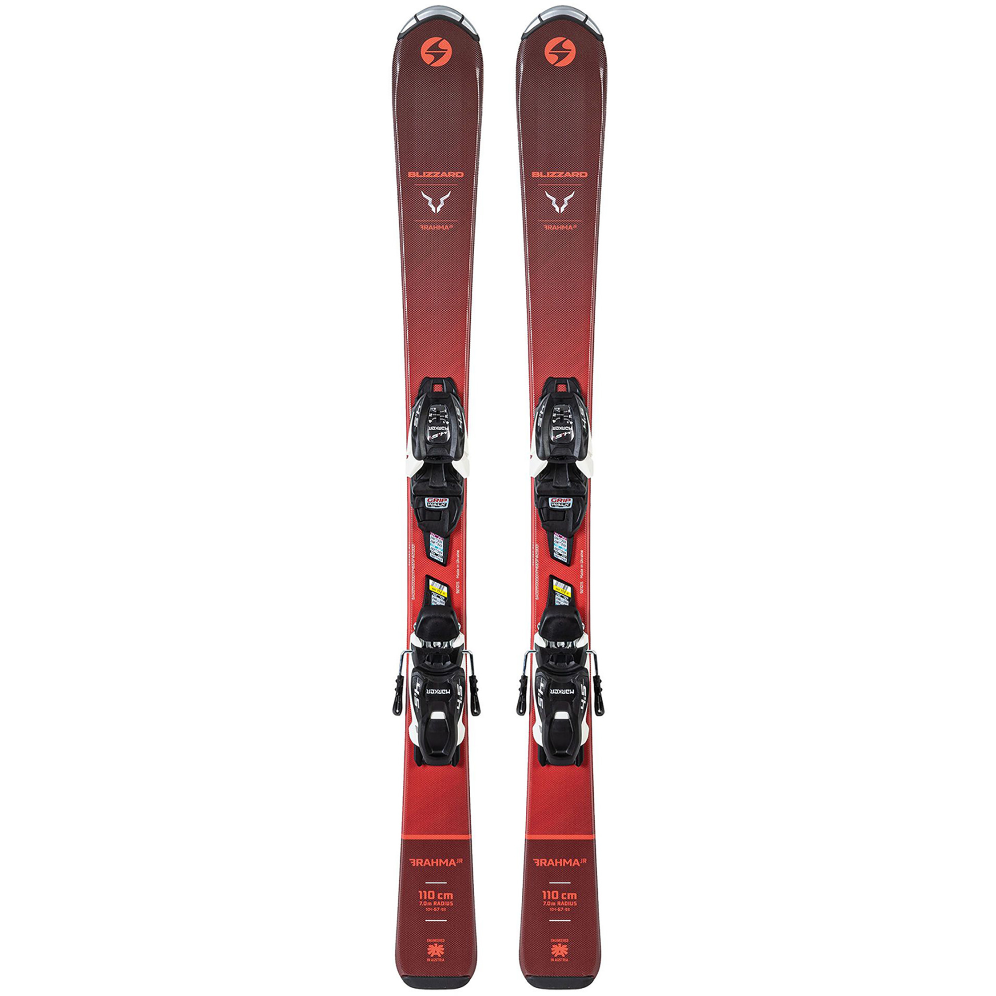 Blizzard Brahma JR Skis + FDT JR 4.5 Bindings